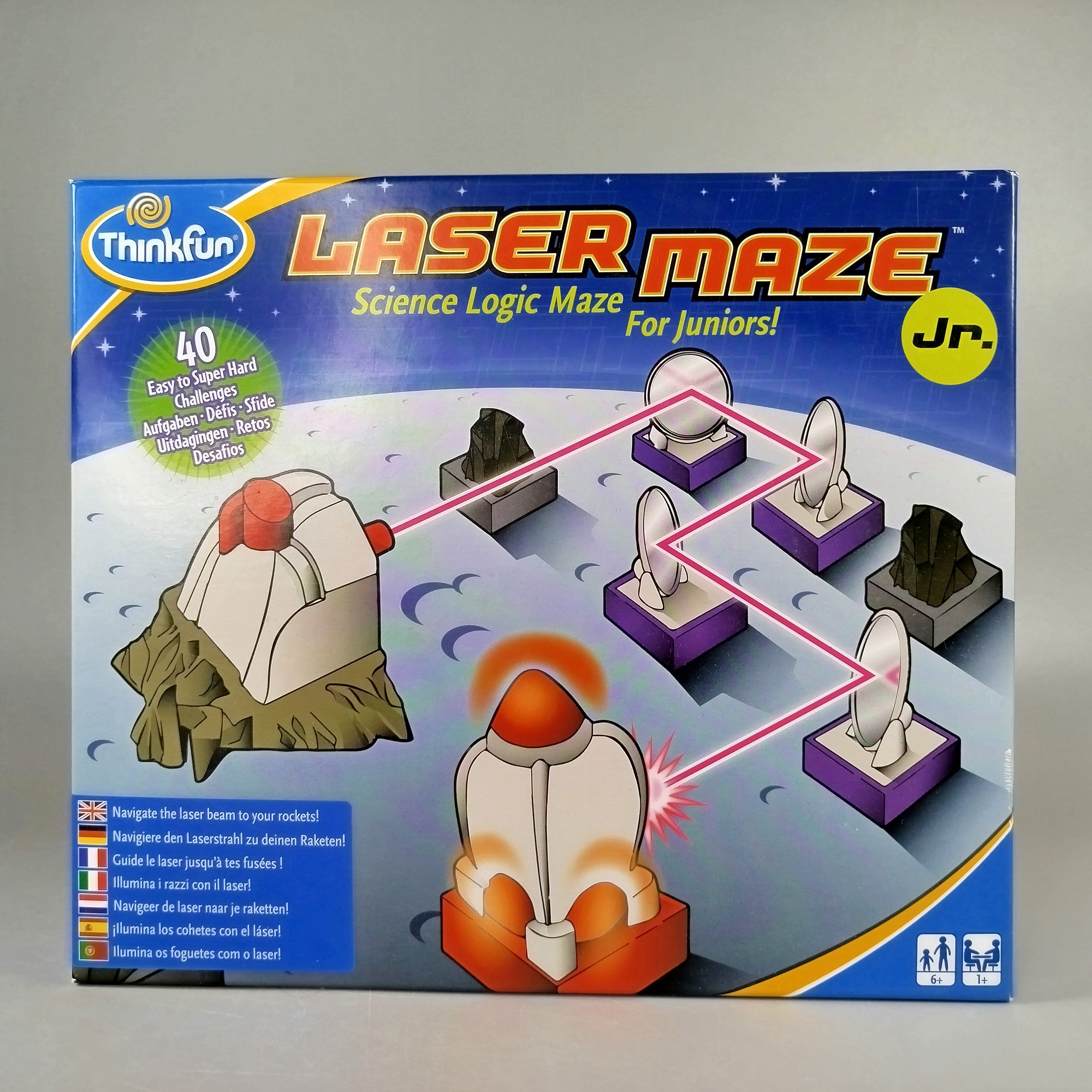 ThinkFun Laser Labyrinth Junior - Logikspiel, gebraucht